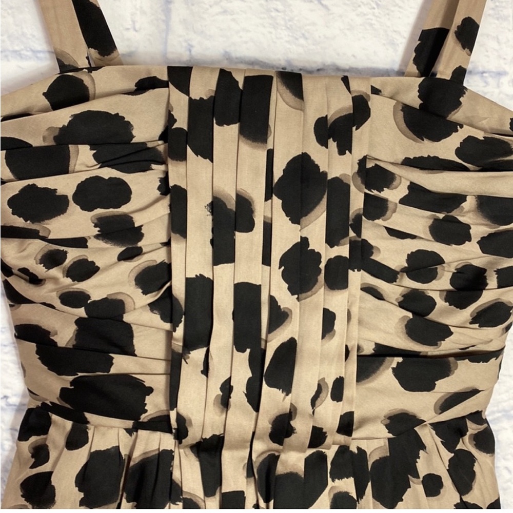 Moschino leopard silk blend dress 6